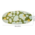 thumbnail image 3 of Deals of The Day Clearance! Moss Rug Floral Area Rugs Plant Flowers Bathroom Rug Cute Green Forest Leaf Bath Shower Mat Soft Microfiber Carpet, 3 of 7