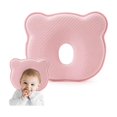 thumbnail image 1 of Cojín viscoelástico para bebé con cabeza plana para muebles de dormitorio, color rosa, 1 of 5