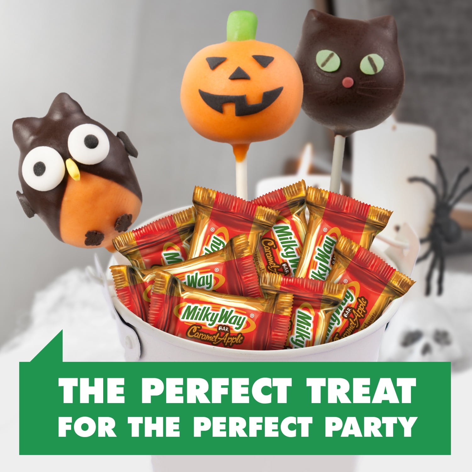 Mars Milky Way Minis Halloween Caramel Apple Candy Bar, 11.5 Oz.