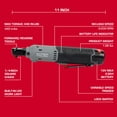 thumbnail image 5 of Hyper Tough 12V Brushless 1/4-inch Cordless Ratchet with 2.0Ah Battery, 5 of 17