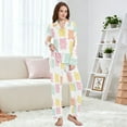 thumbnail image 4 of FORMRS Womens Pajama Set Long Sleeve Top and Pants with Pockets Soft Comfy Lounge Sleepwear, Sizes S-2XL, Cute Gummy Bears Pattern, 4 of 7