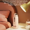 thumbnail image 4 of Electric Kettle,Portable Water 300ml Precise Qisuo Warmer Baby Warmer 300ml Water Warmer Temperature Built-in Warmer Kettle Built-in Battery Kettle Car Precise Temperature Car Outdoor Precise, 4 of 6