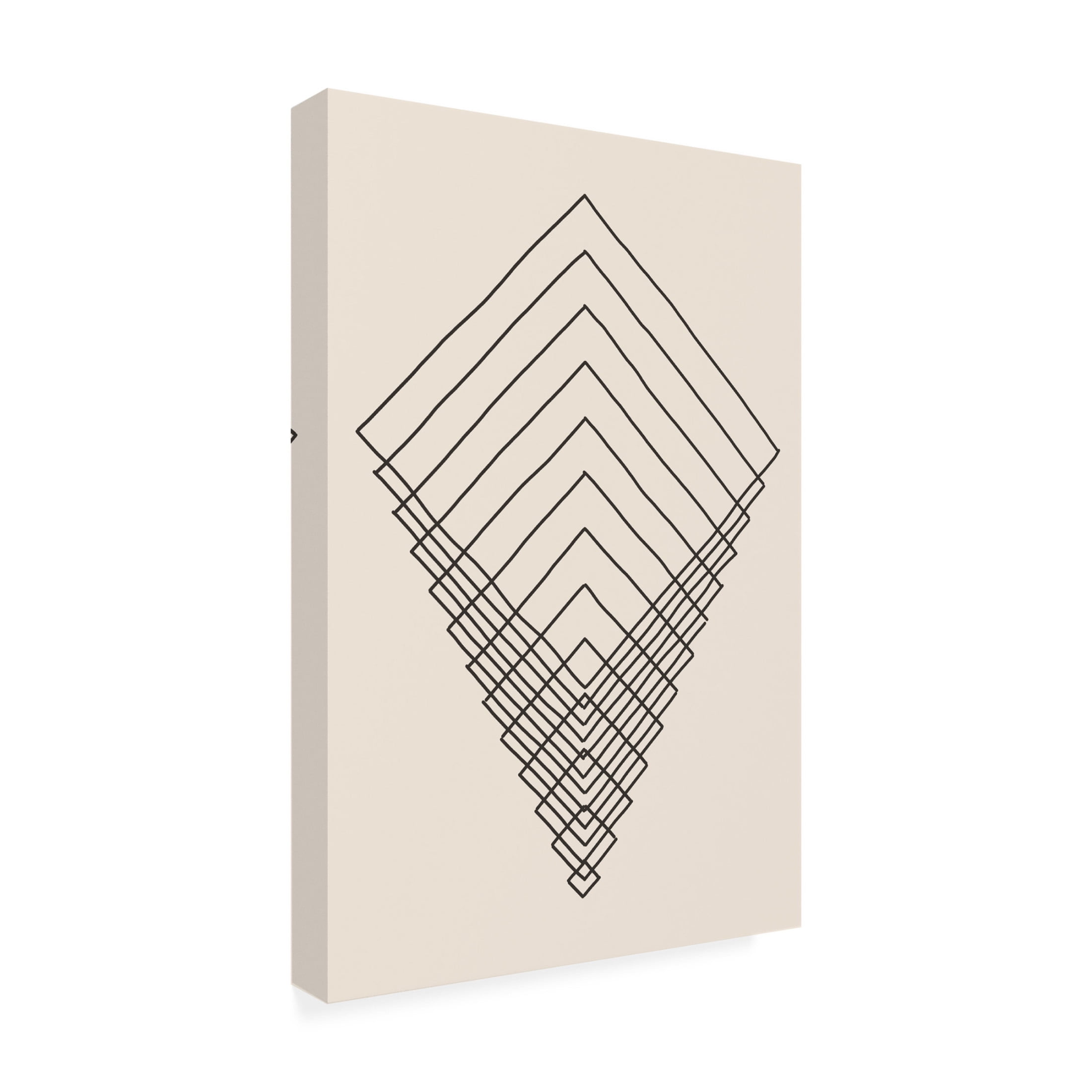 Trademark Fine Art jay stanley Imperfect Lines 5 Canvas Wall Art