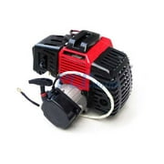 49cc Complete Engine 2 Stroke Super Bike Electric Pull Start Red En04r