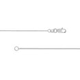 thumbnail image 3 of 14K White Gold Women's 18" 1.05mm Tight Cable Chain Necklace, 3 of 4
