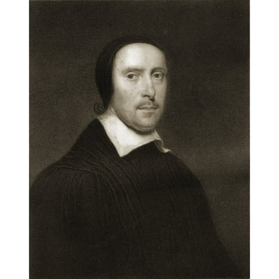 Posterazzi DPI1858623 Jeremy Taylor Baptized, 1613-1667 English Anglican Clergyman & Writer From The Book -Gallery of Portraits Published London 1833 Poster Print, 13 x 17