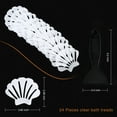 thumbnail image 5 of Secopad Non-Slip Bathtub Stickers, 24 PCS Shell Safety Bathroom Tubs Showers Treads Adhesive Decals Scraper, 5 of 7