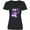 AB-Black, variant on Inktastic Alzheimers Awareness I Wear Purple for My Mom Women's V-Neck T-Shirt