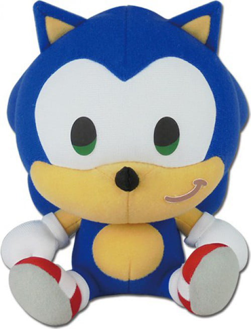GE-7099 AUTHENTIC NEW! GREAT EASTERN SONIC THE HEDGEHOG 20" PLUSH 