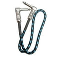 thumbnail image 1 of Cable de pedal de efecto de guitarra Yuyangstore azul y negro, 1 of 8