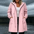 thumbnail image 2 of yillto Plus Size Jackets for Women Windbreaker Jacket Waterproof Windproof Outdoor Hiking Windbreakers, 2 of 7