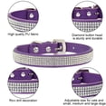 thumbnail image 3 of Collar de perro flash ajustable, collar de perro rosa, collar de gato, collar de perro de diamante, 3 of 5