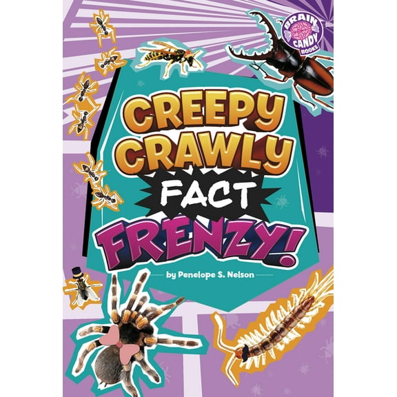 Brain Candy Books: Fact Frenzy Creepy Crawly Fact Frenzy!, (Hardcover)