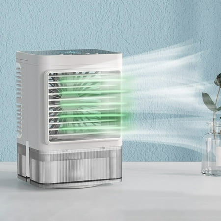 

Cevemin Portable Air Conditioners Mini Conditioner Cooler USB Portable Desktop Silent Spray Refrigeration for Office Home Room Desk Car