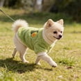 thumbnail image 4 of FeiFu Winter Pet Hoodie with Ears Fleece Lined Warm Dog Sweatshirt Soft Comfortable Cold Weather Clothes for Puppy Kitten Outdoor Walking, 4 of 6