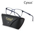 thumbnail image 2 of Cyxus Filtro de Luz Azul Gafas Lentes de Computadora para Hombres y Mujeres Anti Tensión de Ojos Bloquear Ultravioletas Lentes Claros Cyxus Style, 2 of 8