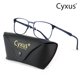 thumbnail image 2 of Cyxus Filtro de Luz Azul Gafas Lentes de Computadora para Hombres y Mujeres Anti Tensión de Ojos Bloquear Ultravioletas Lentes Claros Cyxus Style, 2 of 8