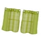 thumbnail image 5 of Cortinas con cenefa de gasa translúcida para habitación infantil Verde 74x90cm, 5 of 8