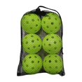 thumbnail image 3 of 6 Pcs Balles de Pickleball Flexibles Creuses pour Entraînement en Plein Air Vert, 3 of 8