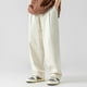 thumbnail image 2 of Pantalones de trabajo informales con pliegues y pierna ancha para hombre, color liso, verano, playa, tallas M-XXXL, 2 of 7