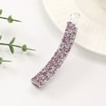 thumbnail image 5 of Comfortable Banana Clip Rhinestones Beads Styling Hairpieces Hairpin Headwear for Creating Different Hairstyles Easily, 5 of 9