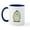White/Navy Inside, variant on CafePress - Yellow Easter Egg Penguin Mug - 11 oz Ceramic Mug - Novelty Coffee Tea Cup