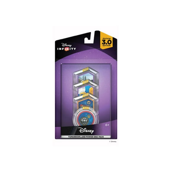 DISNEY INTERACTIVE DISTRI INFINITY 3.0 TOMORROWLAND POWER DISC PACK(4 DISC SET)-NLA 02731