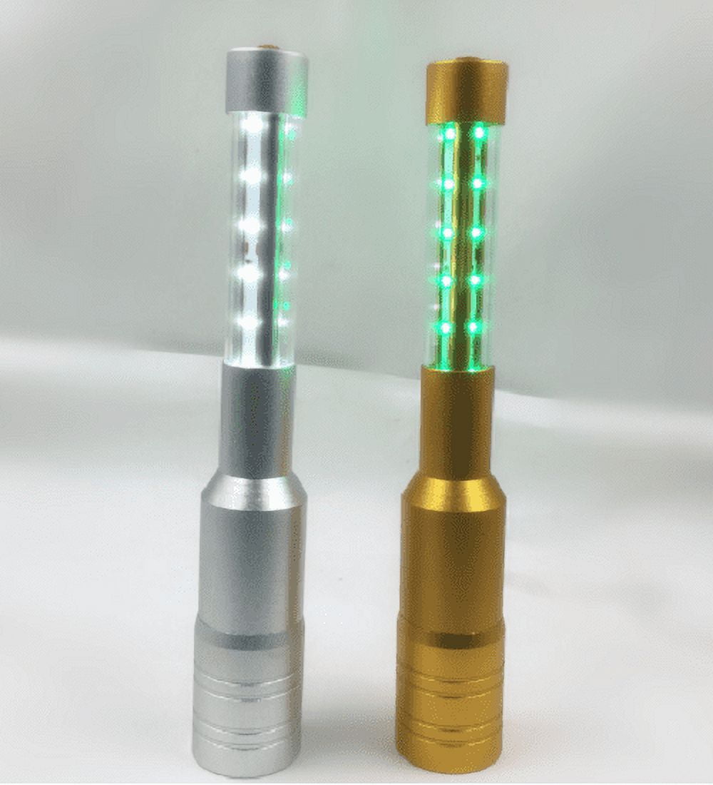 LED STROBE BATON VIP Bottle Service TOPPER Flashlight LED Bottle Sparklers - Electronic Sparklers