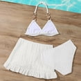 thumbnail image 5 of Miaoju Girls Swimsuits Size 14-16 Ruffle Bikini Sets Spaghetti Strap Tankini Set 3-Piece Bathing Suits for Girls, 5 of 5