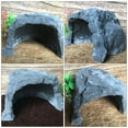 thumbnail image 3 of Shisuyan 1Pc Reptile Hiding Cave Landscape Cave Adornment Decorative Hideout Random Color, 3 of 8