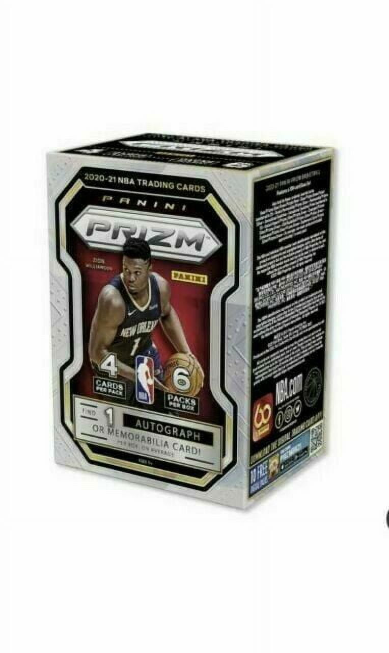 Panini Prizm 2020-21 NBA Basketball Retail Trading Cards Blaster Box- 24  Cards - Walmart.com