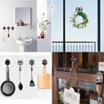 thumbnail image 3 of LAICAIW Crochets à Ventouses Réutilisables pour Cuisine, Salle de Bain, Toilettes (Lot de 2, Bronze Rouge), 3 of 7