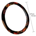 thumbnail image 4 of Thanksgiving Hat 14.5 Inch Printing PVC Leather Auto Accessories Steering Wheel Cover, Car Wheel Cover, Steering Wheel Cover, 4 of 6