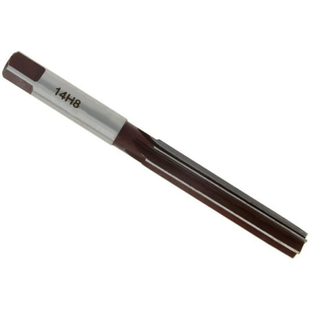 

RANMEI H8 Hand Chucking Reamer Drill Bits 6 Straight Flutes Shank Milling Cutter Tool