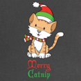 thumbnail image 2 of CafePress - Catnip Christmas Maternity Dark T Shirt - Maternity Dark T-Shirt, 2 of 3