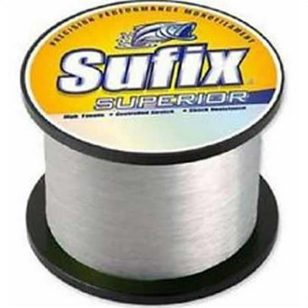 UPC: 0024777985803 | Sufix 648-080 Superior Monofilament Line 80 lb 2890 Yards Clear 4.4Lb