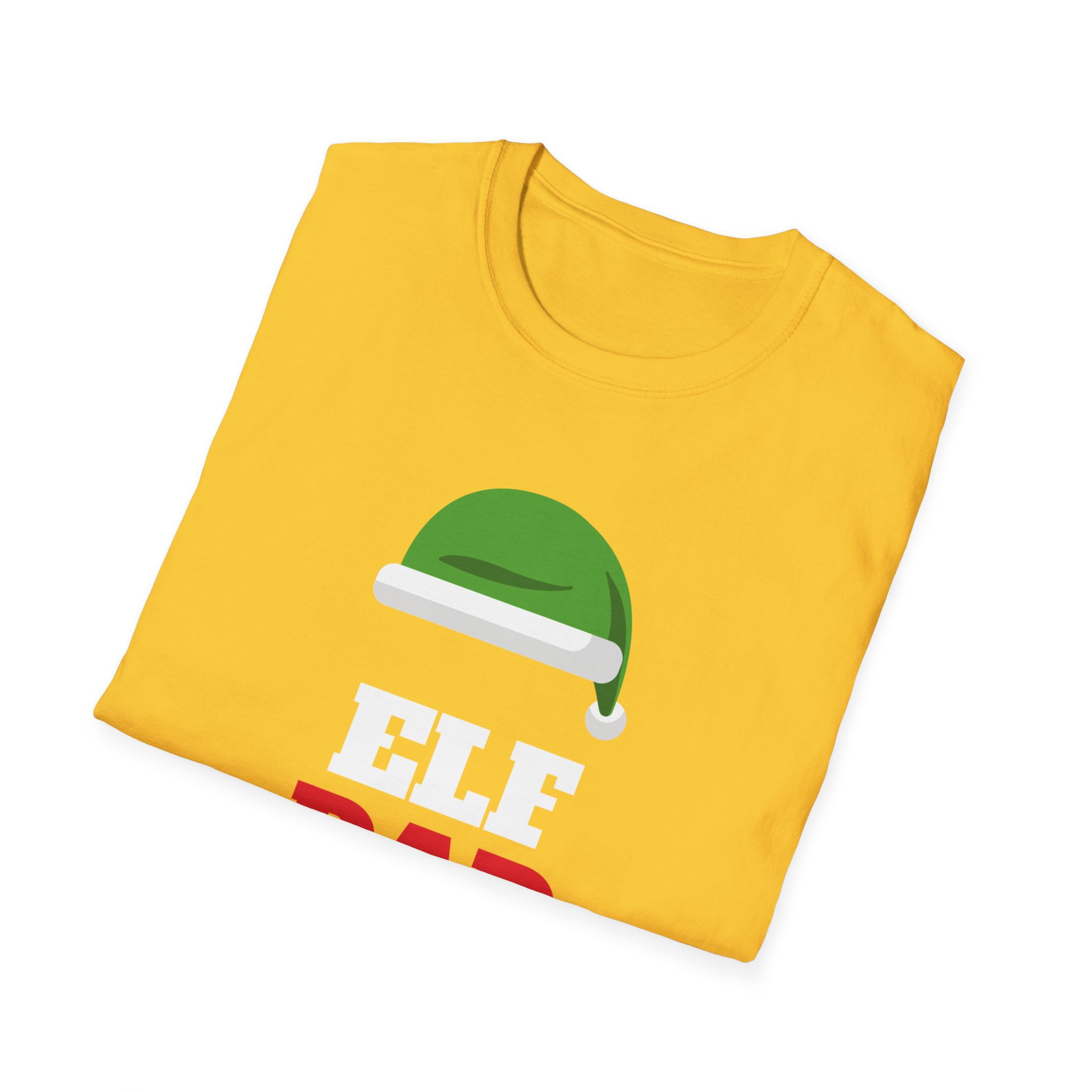 Funny Santa Elf Dad Christmas Holiday Men's Tshirt