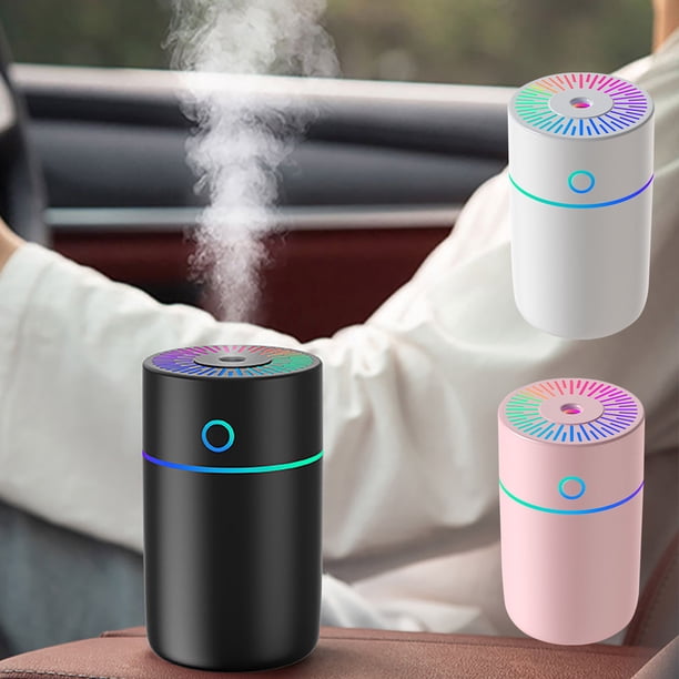 ¡No Te Lo Pierdas!, Humidificador de lámpara colorido nuevo 2024, minihumidificador USB para escritorio, dormitorio y coche Akmoler