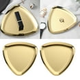 thumbnail image 2 of Triangle Shaped Metal Tray Jewelry Storage Solution For Makeup Organization And Display, 2 of 9