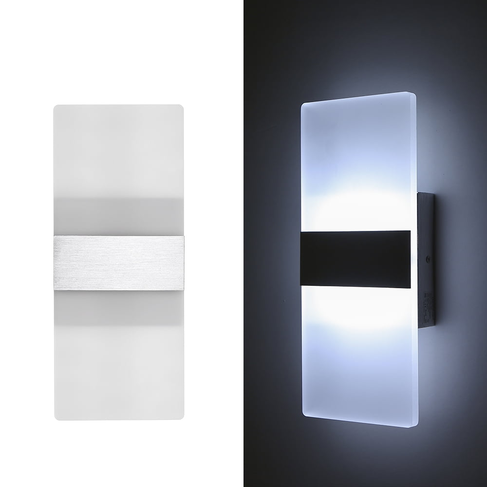 Details about   Modern LED Wall lamp Bedroom Décor Acrylic Indoor Wall light home fixture 