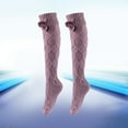 thumbnail image 3 of Women’s Knee High Socks, Combed Cotton Non-Slip, Stretch, Stripe, Soft, Non See Through, 3 of 8