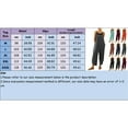 thumbnail image 3 of Combinaison Grand pour Femmes, Bretelles Sans Manches, Coupe Ample, Combinaisons à Sequins, Combinaisons à Manches Longues pour Femmes, Grande Taille, Tenue Décontractée Intelligente, 3 of 4