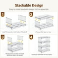 thumbnail image 6 of Water Bottle Organizer for Full Stanley 40 oz Tumbler with Handle, Cabinet Pantry Kitchen Organizers Holder, 2Pack, 6 of 8