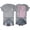 Grey, variant on Pink Ribbon Breast Cancer Awareness T Shirt Women Crew Neck Short Sleeve Soft Cotton Support Graphic Tee Fundraiser Walk Top, Grey,XL