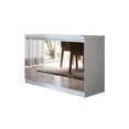 thumbnail image 7 of Viennese 2.0 Wood Buffet Stand with Mirros & 5 Shelves in White Gloss, 7 of 7