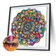 thumbnail image 4 of Arte Espiritual Lleno Diamantes - Serie Pintura Abstracta Mandala Multicolor Resina 30 * 30 cm V750, 4 of 9