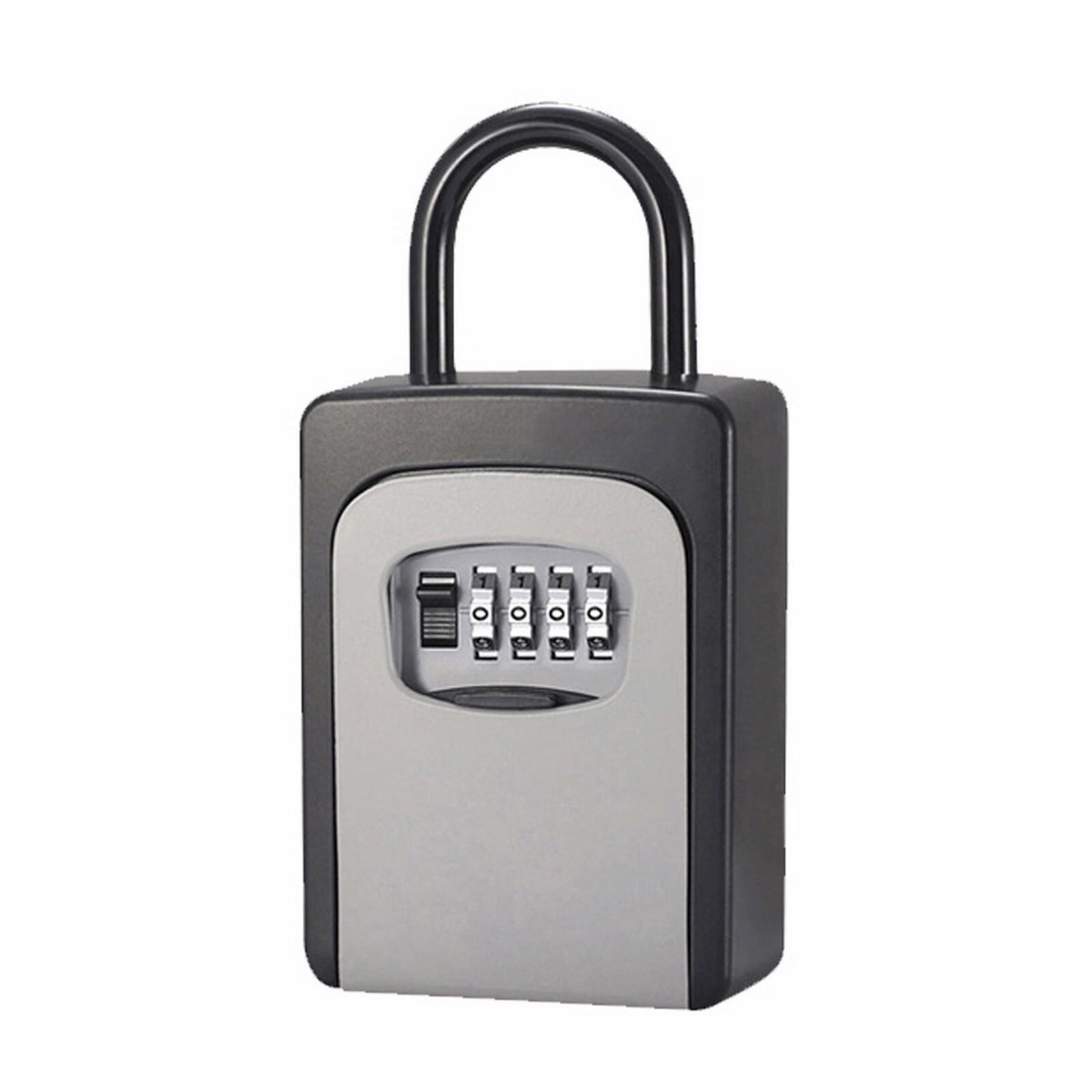 Randolph Heavy Duty Lock Box Secure Portable 4 Digit Combination Key