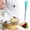 Camouflage, variant on 1 Pack Small Drizzle Spoon, Stainless Steel Saucier Spoon with Spout, Multipurpose Ladle for Gravy, Sauces, and Soup, 20.5x7.3 cm (Silver)