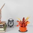thumbnail image 1 of Calabaza con Flores Decoración de Acción de Gracias Accesorios para Fotos Cocina Centros de Mesa de Otoño Decoraciones de Halloween Decoración de Cala C Macarena Decoraciones de calabaza de Halloween, 1 of 8