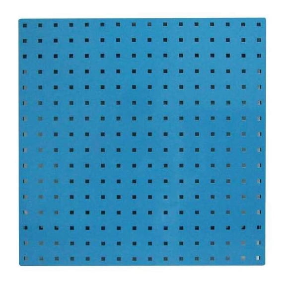 Manufacturer Varies Square Hole Pegboard,24x24,Blue,PK2 5TPA8